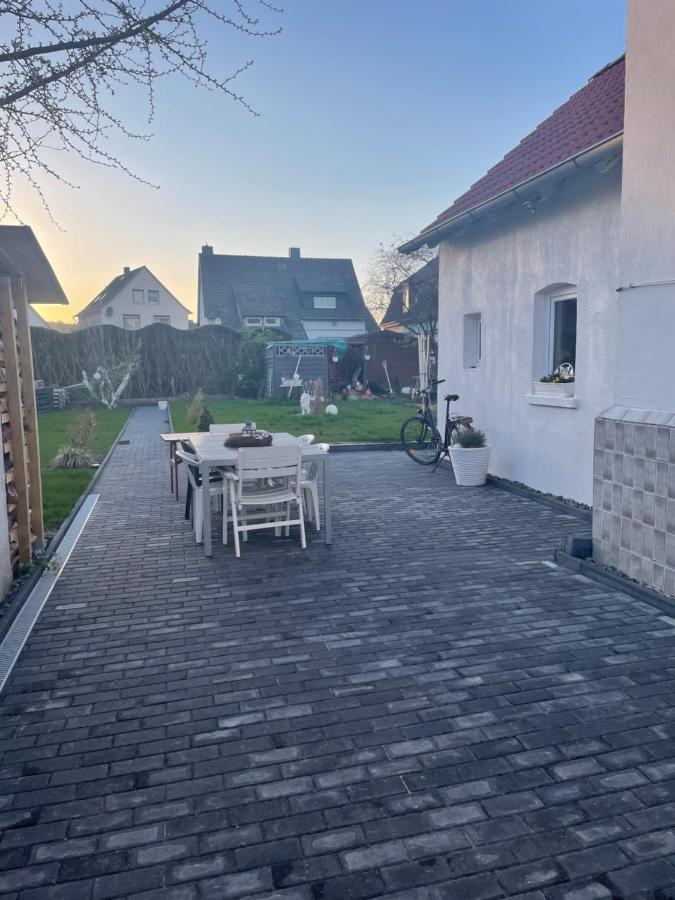 Kleine Gemuetliche Einliegerwohnung Mit Garten Und Pool Nordstemmen Exterior foto